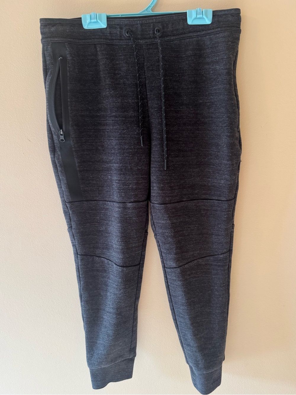 American Eagle Men's Dark Charcoal Jogger Pants - Drawstring Waist